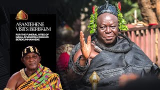 ASANTEHENE OTUMFUO OSEI TUTU II MOURNS BEREKUMMANHENE NANA AMANKONA DIAWUO [upl. by Johnette]