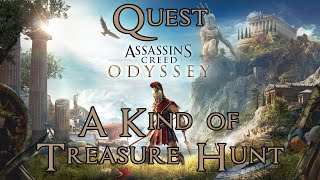 Assassins Creed Odyssey Those Who Are Treasured A Kind of Treasure Hunt Quest Korfu [upl. by Mendie]