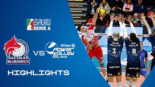 Piacenza vs Milano  Highlights  Coppa Italia  Quarterfinals [upl. by Nail]