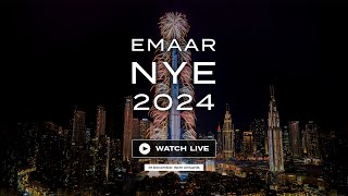 New Years Eve Burj Khalifa Show 2024 [upl. by Llevaj]