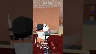 Beating a hacker in mm2🔥 mm2 roblox dresstoimpress fyp [upl. by Julianne]