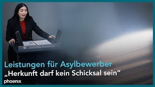 Debatte zu den Leistungen für Asylbewerber im Bundestag am 19012024 [upl. by Slade]