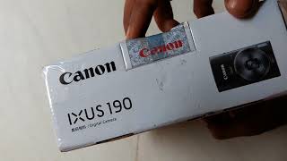 Canon IXUS 190 20 MP Digital Camera unboxing amp Review [upl. by Edan644]