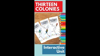 13 Colonies 3 Week Unit  5th Grade – 8th Grade [upl. by Eenehs]