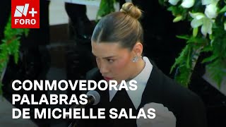 Michelle Salas bisnieta de Silvia Pinal rinde homenaje a Silvia Pinal  Las Noticias [upl. by Slin280]