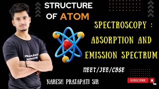 Structure of atom  Absorption amp emission spectrum  line spectra of Hydrogen  NEET JEE  CBSE [upl. by Martelle360]