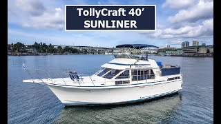 TollyCraft 40 Sundeck Motoryacht [upl. by Otina]