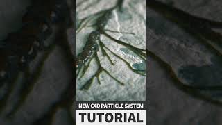 tutorial preview organic growth using C4Ds new particle system [upl. by Akcir]