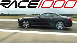 BMW M6 V10 vs C63 AMG 487 vs SL500 R231 ECU  ROLL RACE [upl. by Burrill]