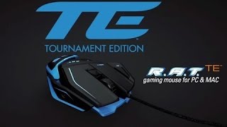 Mad Catz RATTE Tournament Edition Gaming Mouse for PC and Mac [upl. by Buckie]