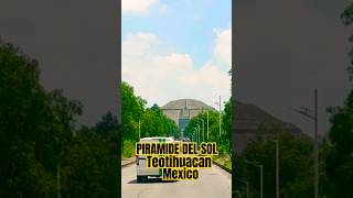 Pirámide del sol en Teotihuacán youtubeshorts [upl. by Kryska]