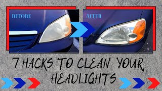 How to Restore Headlights with Household Products Easy Affordable amp Fast [upl. by Ita]