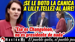 reforma 🚨SE LE BOTO LA CANICA A LILLY TÉLLEZ EN VIVO CON CIRO GOMEZ🚨 [upl. by Ylekalb]