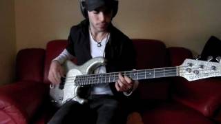 RATM  Bullet in the Head Bass Cover by Miki Santamaria Modulus Flea Bass Funk Unlimited [upl. by Enovad]