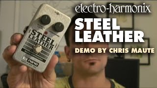 ElectroHarmonix Steel Leather Attack Expander for Bass Guitar EHX Pedal Demo by Chris Maute [upl. by Milli]