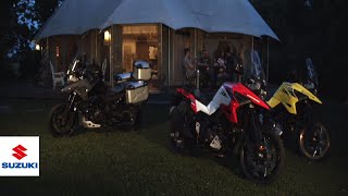 2020 VSTROM 1050XT official promotional video  Suzuki [upl. by Yerahcaz]