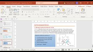 CA 502 Lect 8  Gas Chromatography Detectors [upl. by Eilarol]