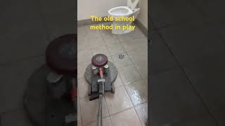 quotReviving Restroom Floors Classic Scrubbing Techniques in Action 🧽🚿quot [upl. by Remos]