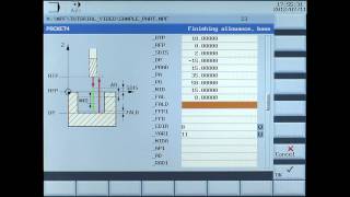 SINUMERIK 808D Tutorial Milling Part 14  Pocket4 Circular pocket [upl. by Durning]