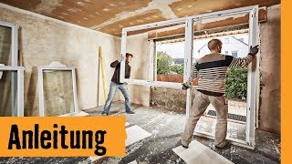 Terrassentür tauschen  HORNBACH Meisterschmiede [upl. by Nennahs]