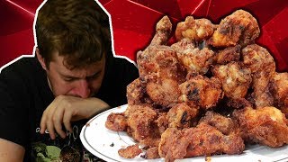 WWE Royal Rumble 2019 Punishment  30 Hot Wings In 30 Minutes [upl. by Yerhpmuh]