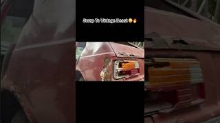 Toyota Starlet 1978 From Scrap to Vintage Beast 🔥 automobile oldcarrestoration toyotacars [upl. by Jovi28]