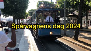 Spårvagnens dag 2024  Tramways day 2024 [upl. by Lashoh]