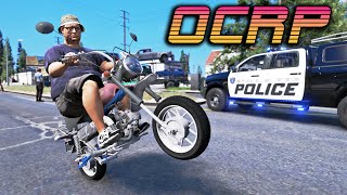 4000hp PIT BIKE in GTA5 RP OCRP [upl. by Ruhtracam]