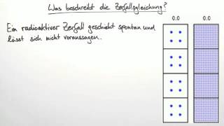 Physik Zerfallsgleichung und Zerfallsreihen  Physik  Atom und Kernphysik [upl. by Afesoj21]