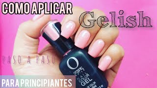 Como aplicar Gelish sobre uña natural paso a paso Principiantes 💅🏻 gelish [upl. by Aibsel]