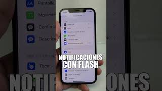 NOTIFICACIONES CON FLASH EN IPHONE iphone ios [upl. by Mischa]