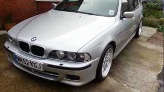 BMW 530I M SPORT E39 WALK ROUND [upl. by Aroc]