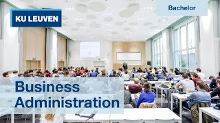 Bachelor of Business Administration  Brussels  KU Leuven [upl. by Nuaj]