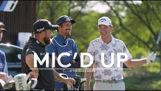 Pro Golfer And Caddie MICd Up LIVE During Round [upl. by Ynohtnakram382]