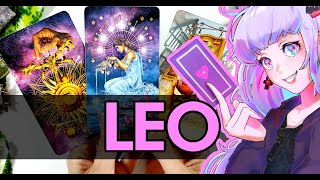 Leo 🔮TENDRÁS UN GIRO DE FORTUNA Y SUERTE QUE TE HARÁ SALTARTE ESCRIBIRÁ QUIEN NO SE AGUANTA SIN TI [upl. by Laerdna]