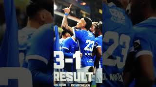 KRC Genk vs KV Mechelen 31  Jupiler Pro League 2022⚽🔴🔥shorts genk krc mechelen kv football [upl. by Giefer]