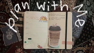 PLAN WITH ME 💭 Pocket Moleskine Weekly realtime [upl. by Akapol]