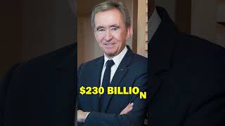 Bernard Arnaults Massive Net Worth billionaire richesrevealed bernardarnault [upl. by Grane]