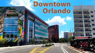 Driving through Downtown Orlando from Colonial Wawa to I4 Express at South Street [upl. by Celesta]