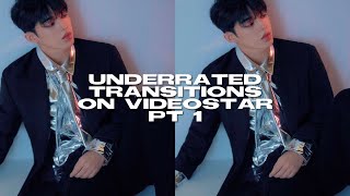 underrated transitions part 1  videostar tutorial [upl. by Dnalyr]