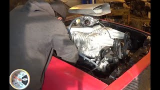 TWIN EATON M90S FIRST START  HOW MUCH BOOST TWIN EATON SUPERCHARGER BUILD PART 5 [upl. by Josee]