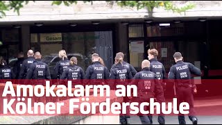 Amokalarm an Kölner Förderschule [upl. by Lahcear]