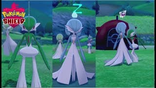 Shiny Gallade amp Gardevoir Interaction  Pokemon Sword amp Shield [upl. by Reggis722]