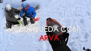 Rescate avalancha con ARVA [upl. by Hteboj]