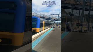 2863 NSW Trains Adtranz Endeavour Railcar Train At Blacktown Sydney Australia 11924 nswtrainlink [upl. by Nassi]