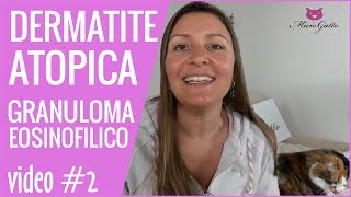 Dermatite atopica del gatto e granuloma eosinofilico cosa dice il veterinario  2 parte [upl. by Aremahs883]