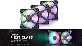 A different case fan Deepcool MF120GT Case Fans Unboxing and Quick overview [upl. by Hillard348]