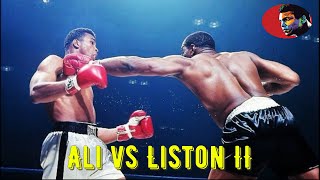 Muhammad Ali vs Sonny Liston II Colour Edition HD ElTerribleProduction [upl. by Jalbert]