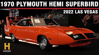 WORLD RECORD  1970 Plymouth HEMI Superbird  BARRETTJACKSON 2022 LAS VEGAS [upl. by Clarissa]