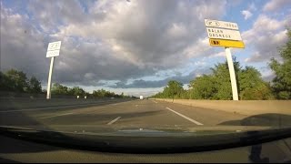 Roadtrip 2016 42  France A42 Lyon to A40 motorway [upl. by Mallory]